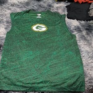 NFL Green and Yellow Men's Tank Top